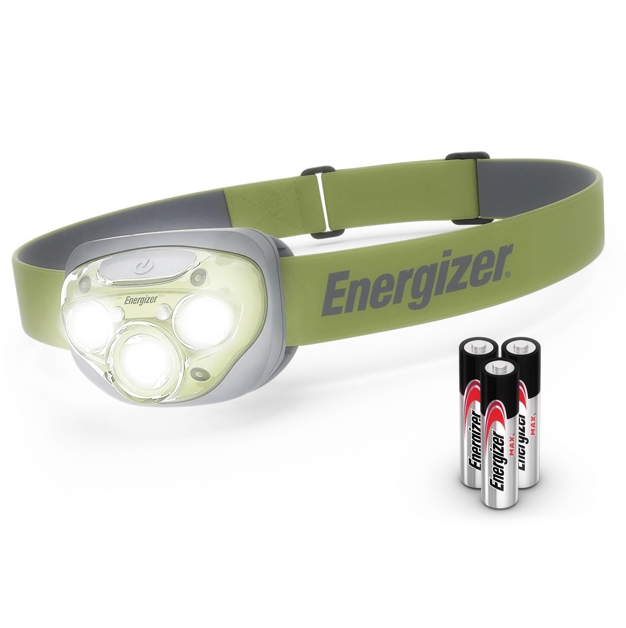 Energizer Vision HD+ 260 Lumen Head Torch, Super Bright LED, 7 Modes | Long Last