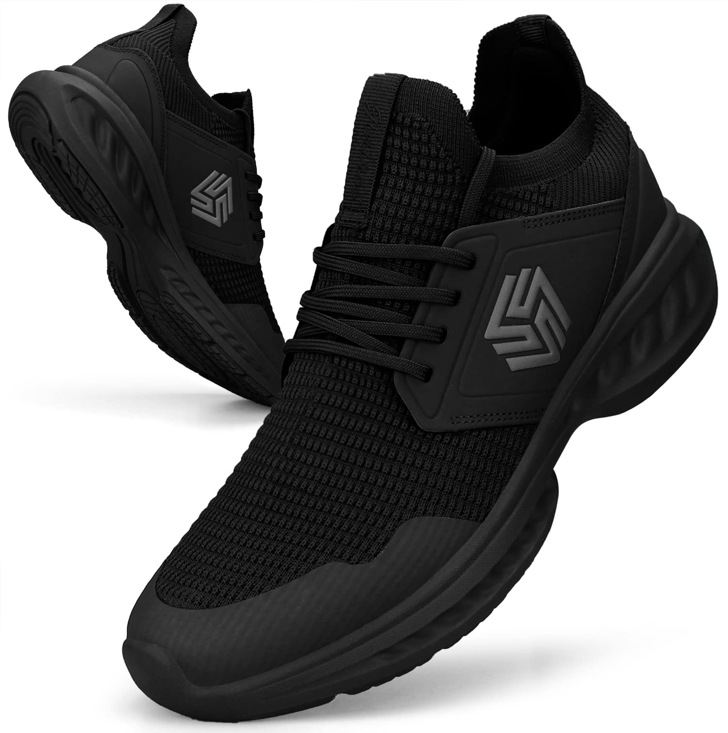 Giniros Men's Trainers Breathable Lightweight Shoes for Outdoor Use