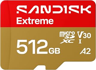 SanDisk MicroSD Extreme 512GB SDSQXH9-512G-GHQMA
