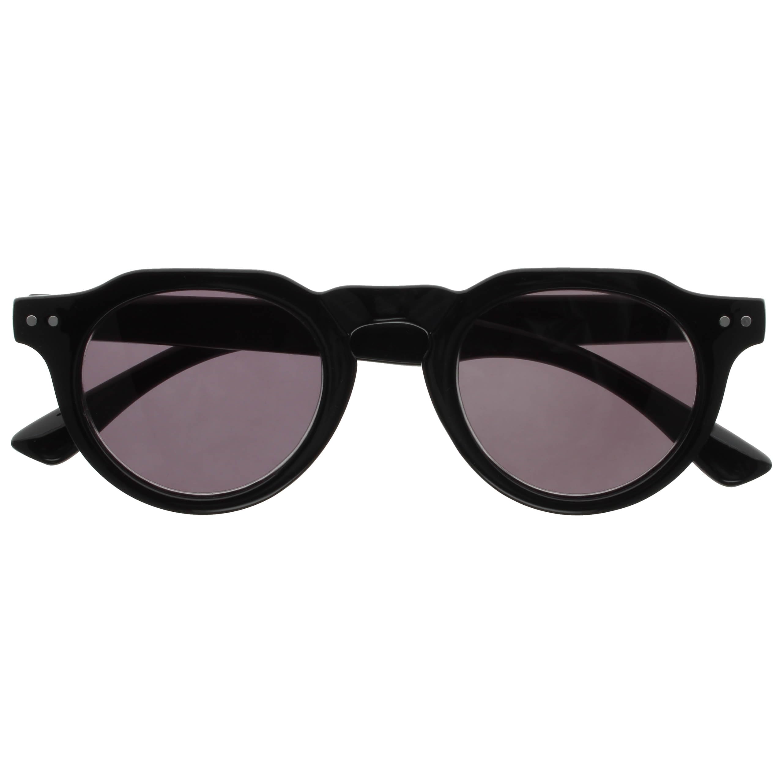 OPULIZE Rio S53-1 Flat Frame Sunglasses UV400 Protection Black Men Women Spring 