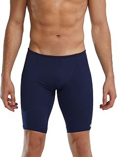 TYR Men's Durafast Elite Solid Jammer Swimming Trunks (Pack of 1)