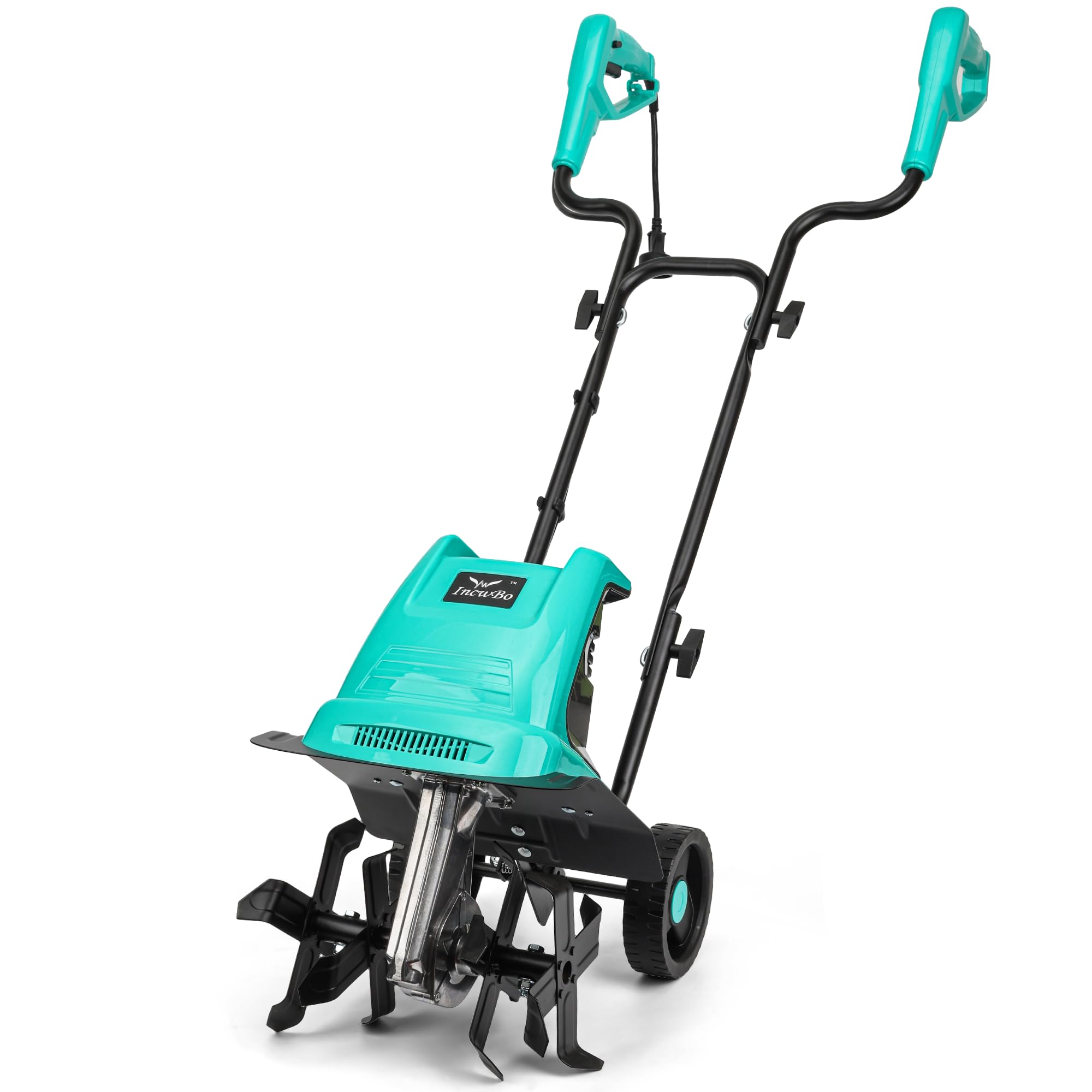 IncwBo 12'' 10.5AMP Corded Electric Garden Roto Tiller Cultivator Powerful | Ele