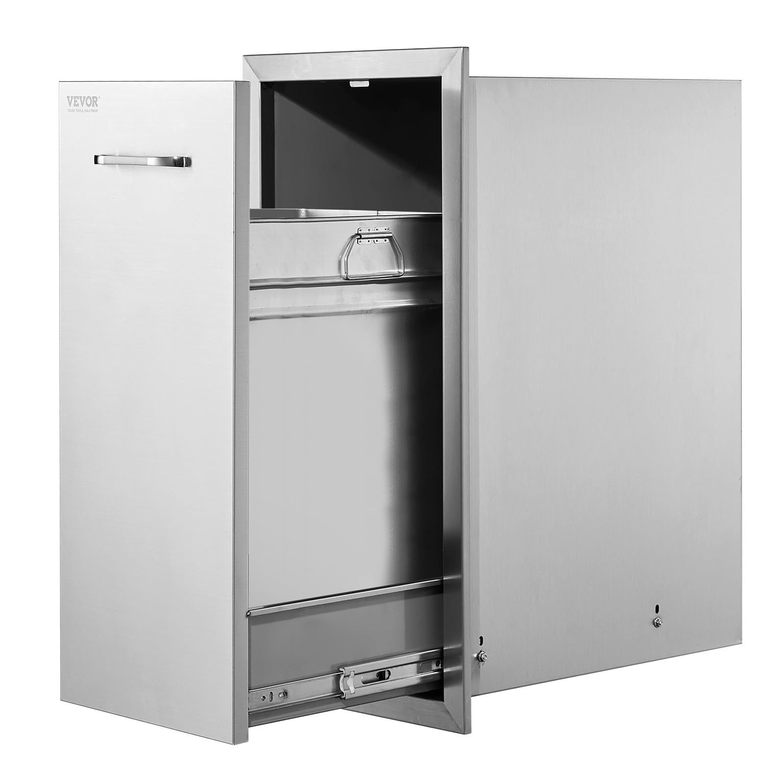 VEVOR Outdoor Kitchen Drawers 13.4"W x 25.7"H x 19.6"D Stainless Steel | Cabinet