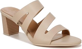 Naturalizer womens Beaming Strappy Slide Heeled Sandal Slide Sandal