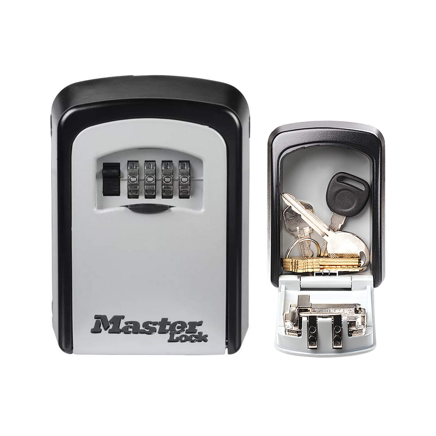 Master Lock Key Safe, 5401EURD, Wall Mounted, Medium, Strong Outdoor Weather Res
