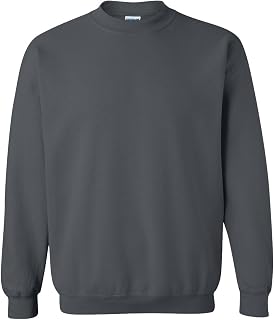Gildan Fleece Crewneck Sweatshirt, Style G18000 Men's Tracksuit (Pack of 1)