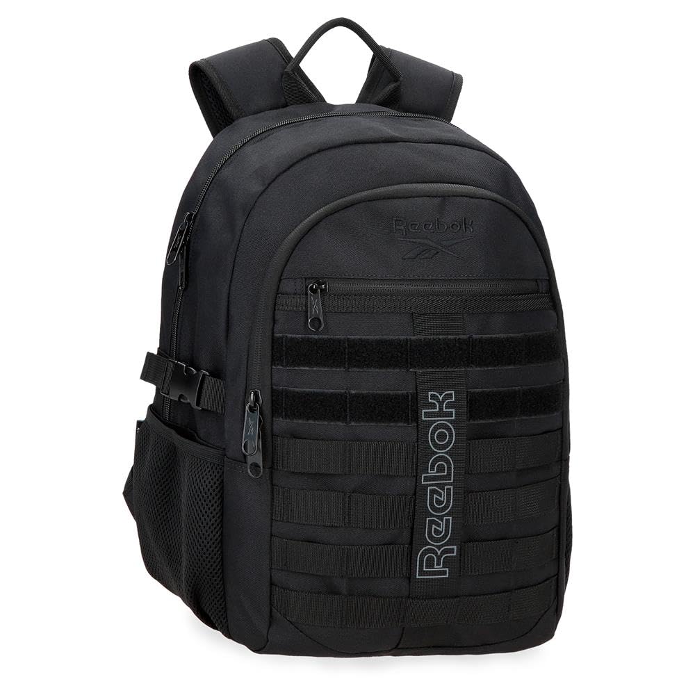 Reebok Joumma Bags Polyester Laptop Backpack, Side Compression to Adjust Load, W