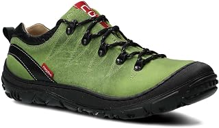 nagaba - Women's Hiking Shoes - Leather Shoes Trekking Shoes Women - Outdoor Low Shoes Women Genuine Leather Lace-Up Shoes - Casual Shoes Women's Shoes Trekking Low Shoes