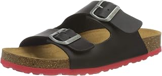 Lico Bioline Concrete Unisex Adults House Slippers, Black, 42 EU