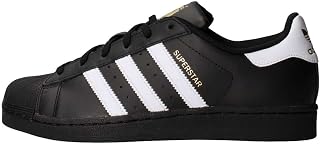 Adidas Superstar Foundation, Unisex Children's Trainers, Black Core Black Footwear White Core Black, 43 1/3 EU