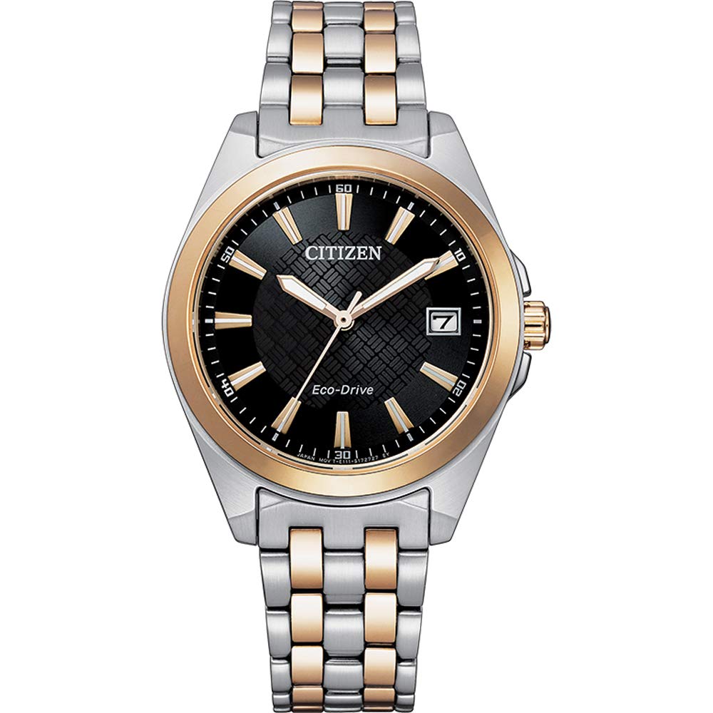 Citizen Women's Analogue Quartz Watch with Stainless Steel Bracelet EO1213-85E