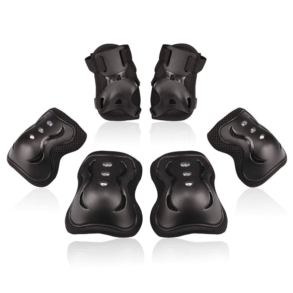 Kids/Youth Knee Pad Elbow Pads Guards Protective Gear Set for Roller Skates Cycl