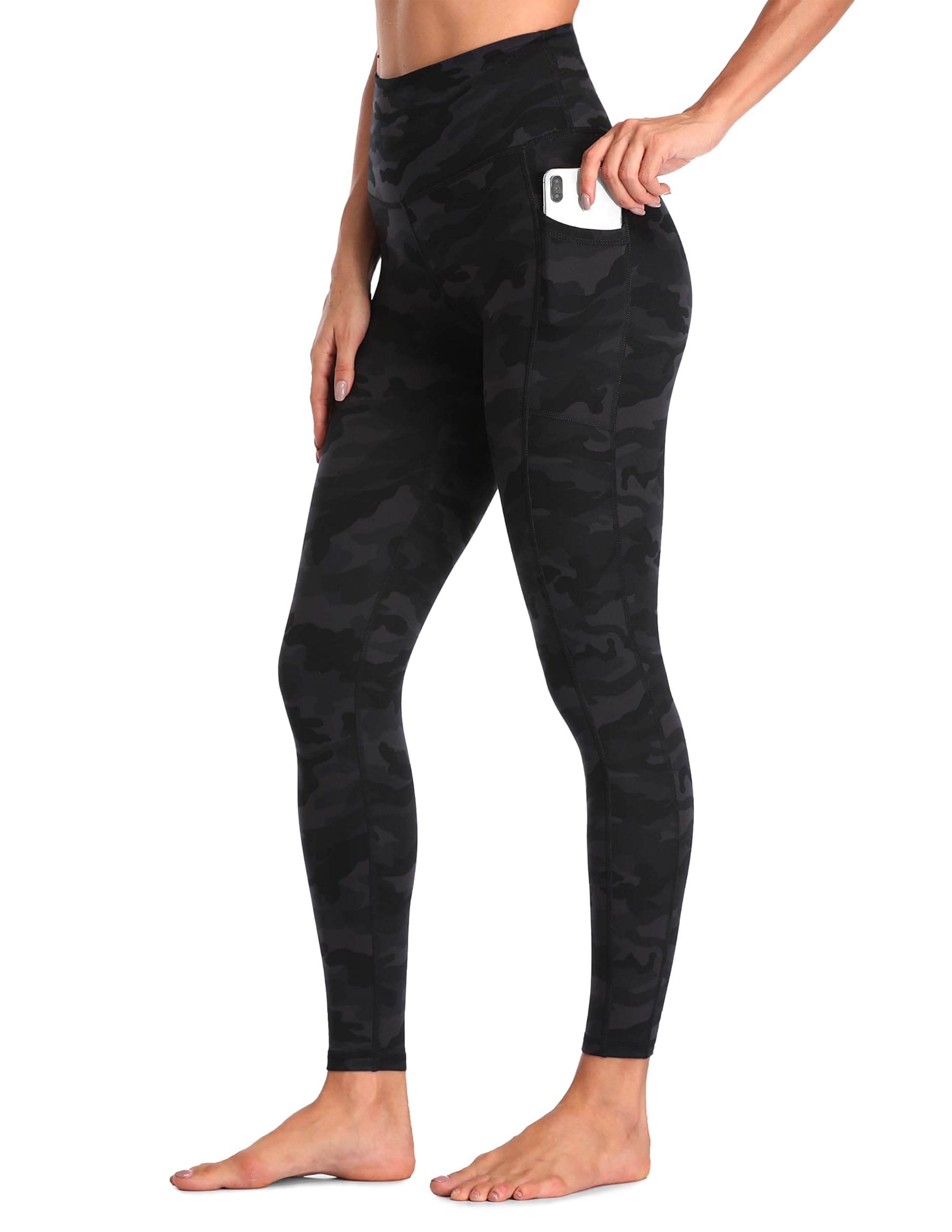 Colorfulkoala Women's High Waisted Tummy Control Workout Leggings 7/8 Length Yog