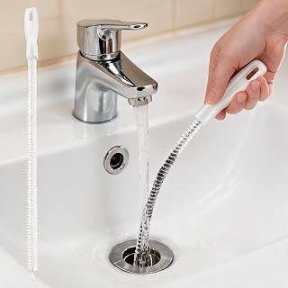 Drain Snake Cleaner Brush Flexible Pipe Clog Remover Tool for Sink Shower Bathtub Reusable Hair and Debris Cleaning Accessory