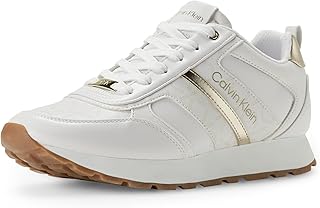 Calvin Klein Carlla Women's Sneakers Boots White Logo 146 26.0 cm