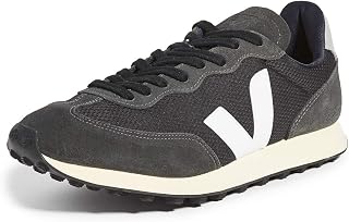 Veja, Rio Branco Hexamesh Women's Trainers, Zwart Wit, 42 EU