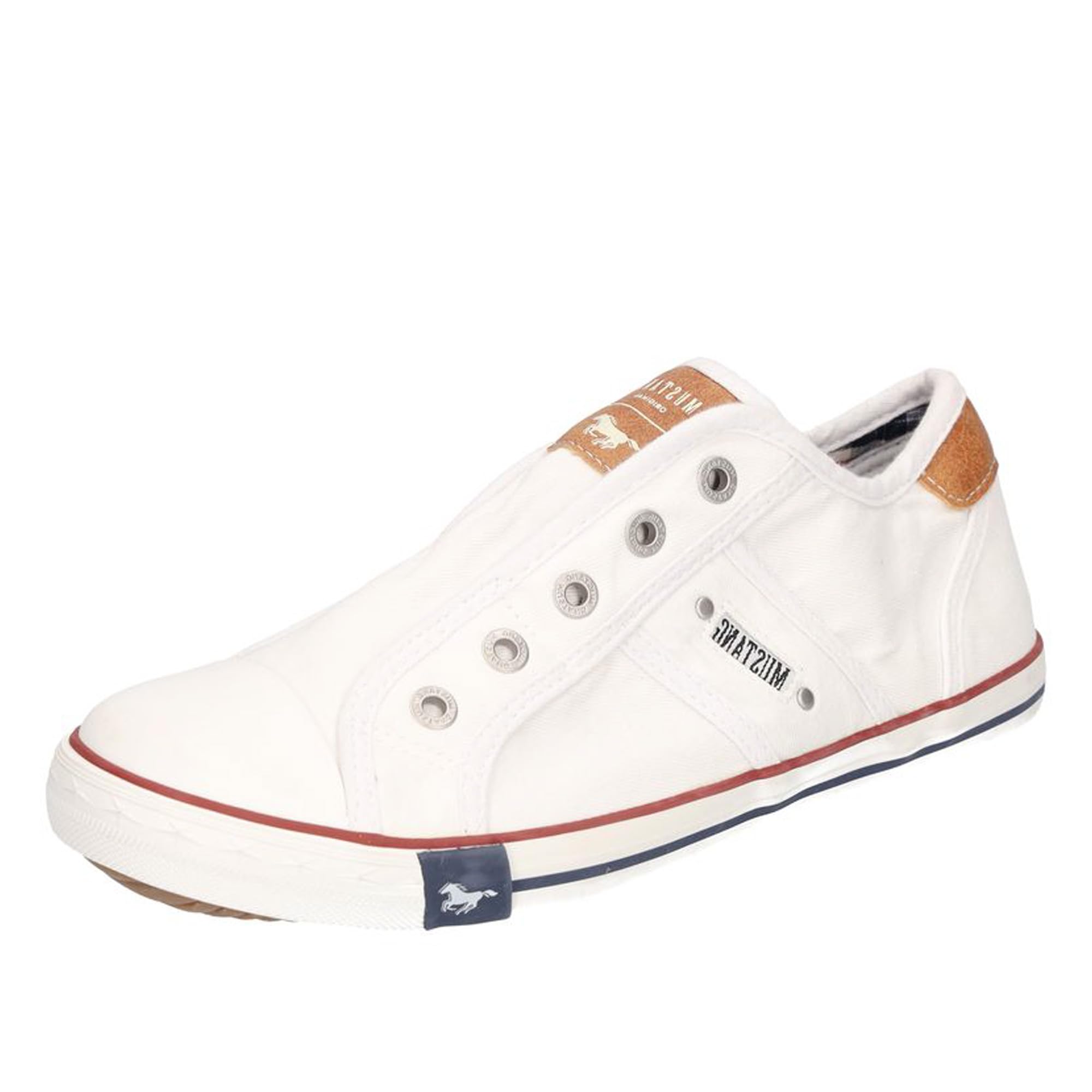 Mustang 1313-301-1 Women's Low-Top Sneakers White (White 1)