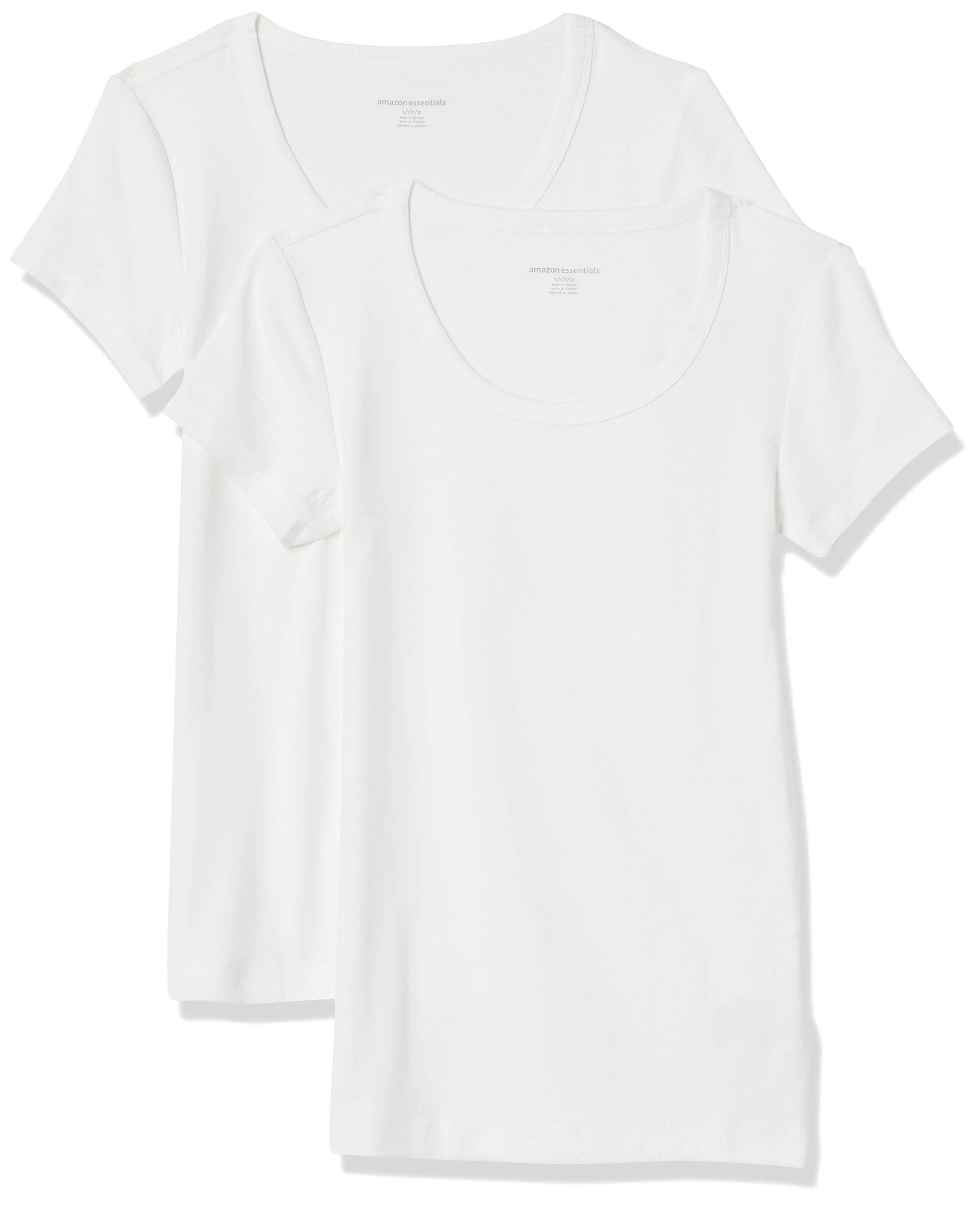 Amazon Essentials Women's Body-hugging Modal T-Shirt, Long Shirt, Basic Short Sl