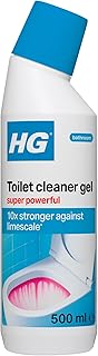HG Toilet Cleaner Gel Super Powerful, Limescale & Stain Remover – 500ml