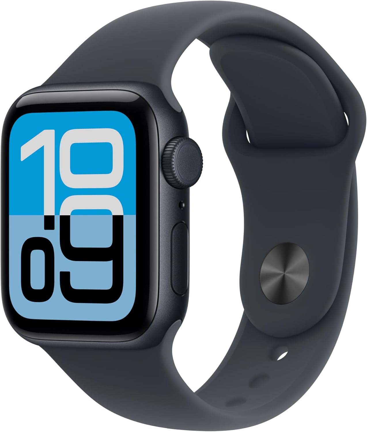 Apple Watch SE 3 [GPS + Cellular, 40mm] Midnight Aluminum Case with Black Sport 