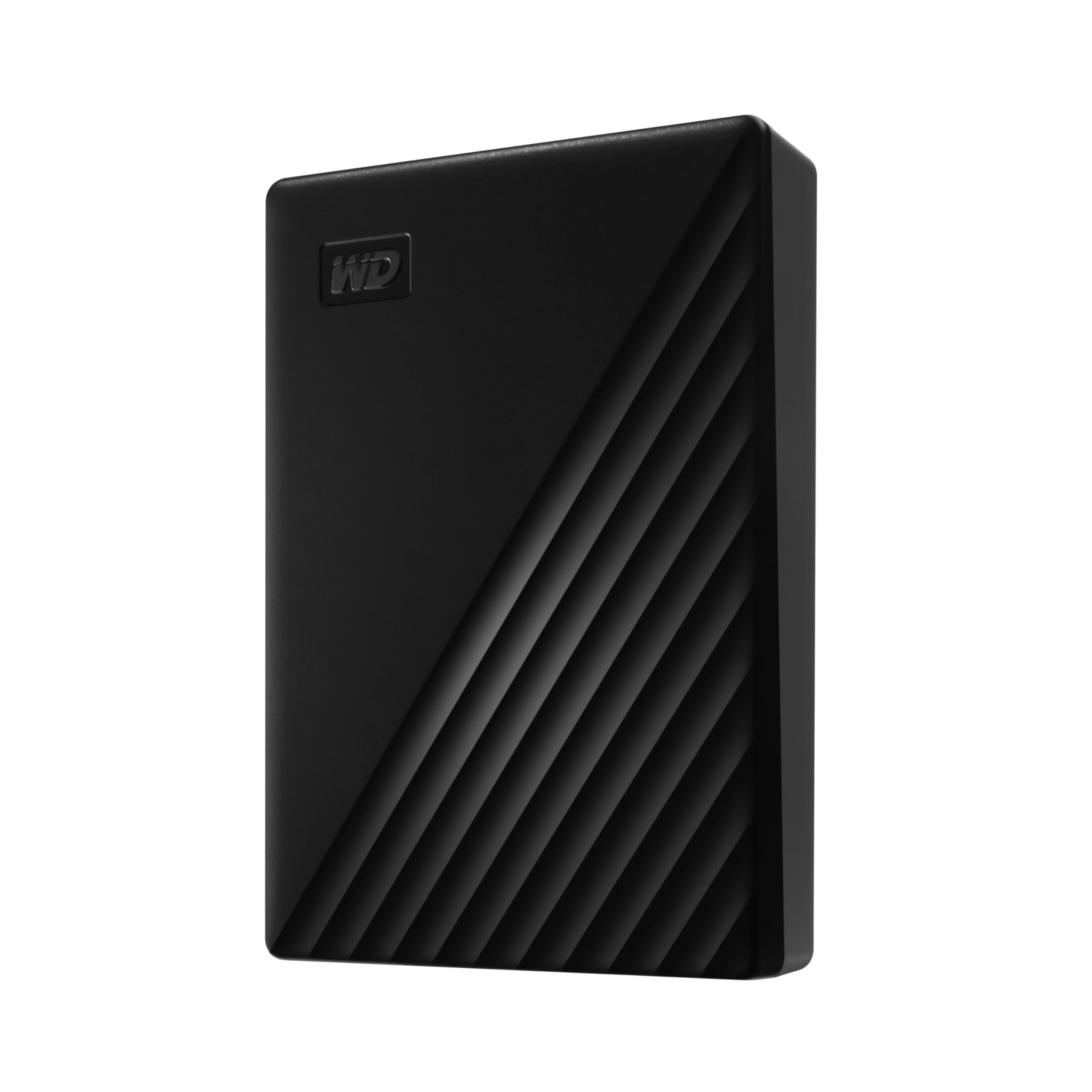 WD 6TB My Passport, Portable External Hard Drive, Black, Backup Software with De