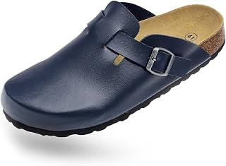 BOnova Wesel Bonoflor in 5 Colours and Sizes 35 to 50 Bonoflor Cork Footbed Slippers Made in EU