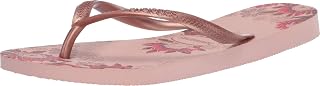 Havaianas Slim Organic Blue Steel/Metallic Flip Flop
