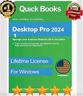 Quick-Books Desktop Pro 2024 Lifetime | 1 User | Amazon Message Delivery (Within 6hrs)