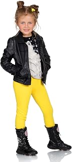 FUTURO FASHION Girls Children Full Length Plain Cotton Leggings Cycling Casual Wear Infant Trousers Leggings Solid Tights Pants for Kids