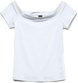 VERO MODA Women's Cold Shoulder Short Sleeve T-Shirt – Fashion Top for Every Day