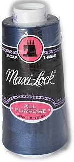 Maxi Lock All Purpose Thread Medium Navy 3000 YD Cone MLT-035