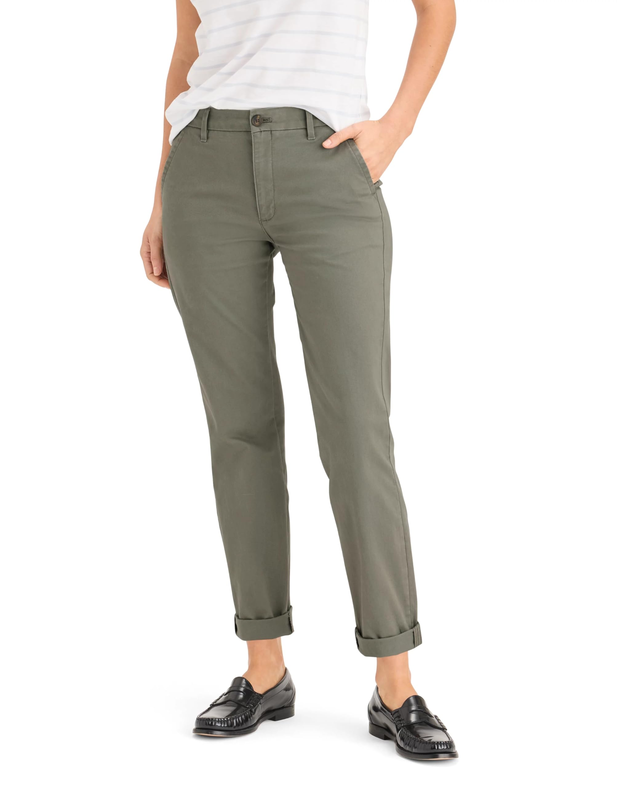 Dockers - Slim Fit Weekend Chino Pants Women's Casual Trousers