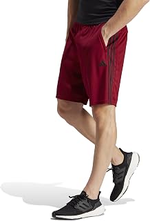 adidas Men's Train Essentials Piqué 3-Stripes Training Shorts