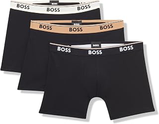 BOSS Men's 3-pack Power Cotton Stretch Boxer Briefs Boxer Shorts