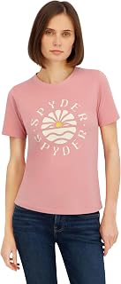 Spyder Women's Retro Sunset Graphic Short Sleeve T-Shirt