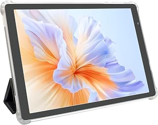 10 Inch Tablet with Case, Tablet Android 32GB+1TB TF Expand,1280 x 800 HD | 6000mAh,Dual Speaker,Dual Cameras,Type C,SmartPad Android Tablets Grey