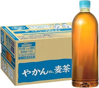 Coca-Cola Kettle Barley Tea from Sokenbicha, Labelless, 22.0 fl oz (650 ml) PET x 24 Bottles