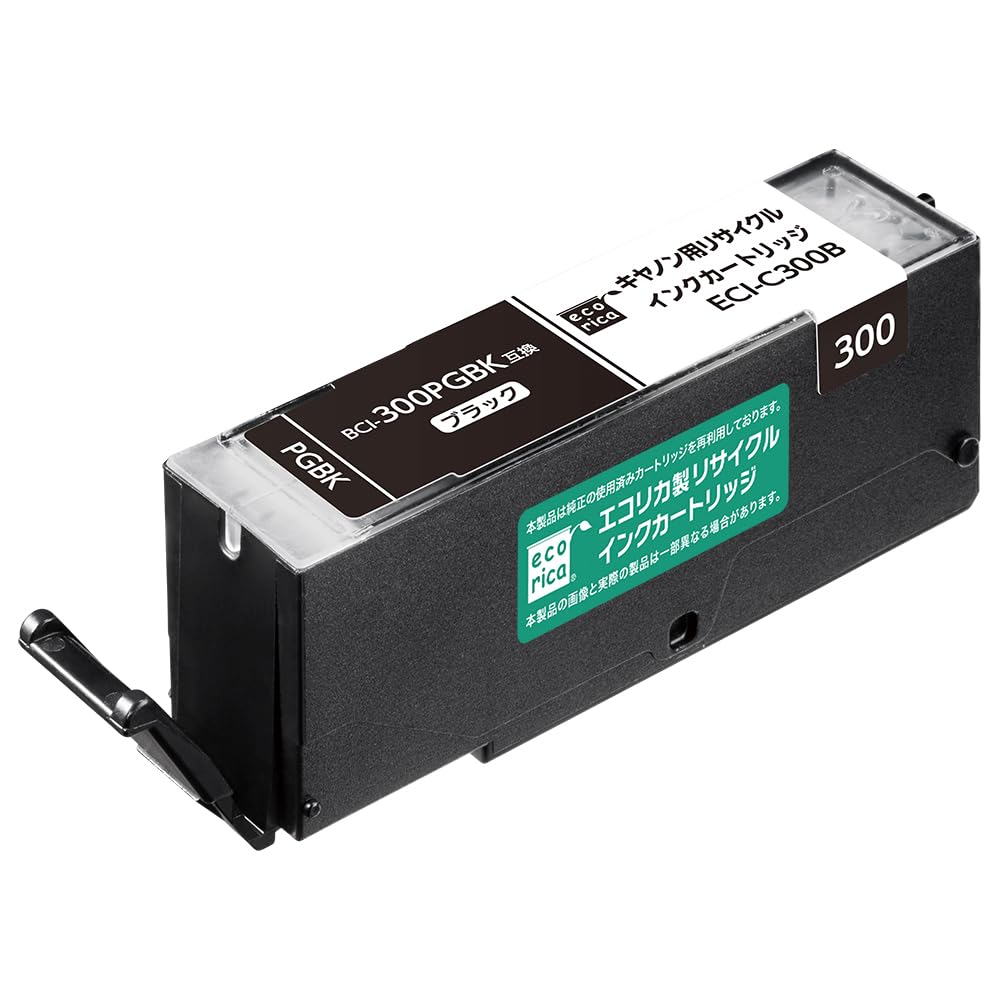 ecorica Ecolica Canon BCI-300/BCI-301 BCI-300PGBK Compatible Remanufactured Ink 