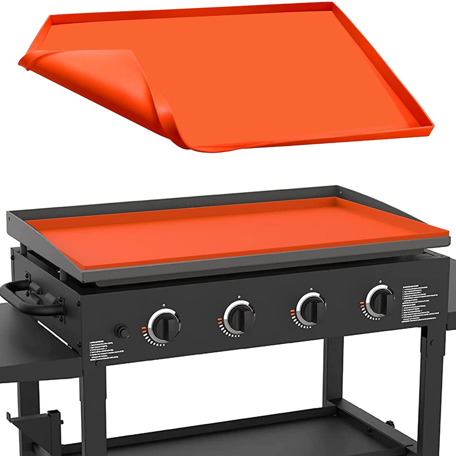 36" Silicone Griddle Mat for Blackstone 36 Inch Grill, Heavy Duty Food Grade Sil