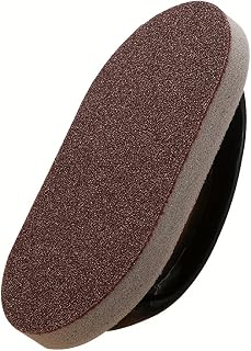 Diamond Sandpaper Magic Sponge Scrubber - Heavy Duty Cleaning Brush with Non-Electric Plastic Handle for Pots, Pans, Grinders, Knives, Scale Removal, Stain Removal, Commercial Kitchen Utensils (Brown)