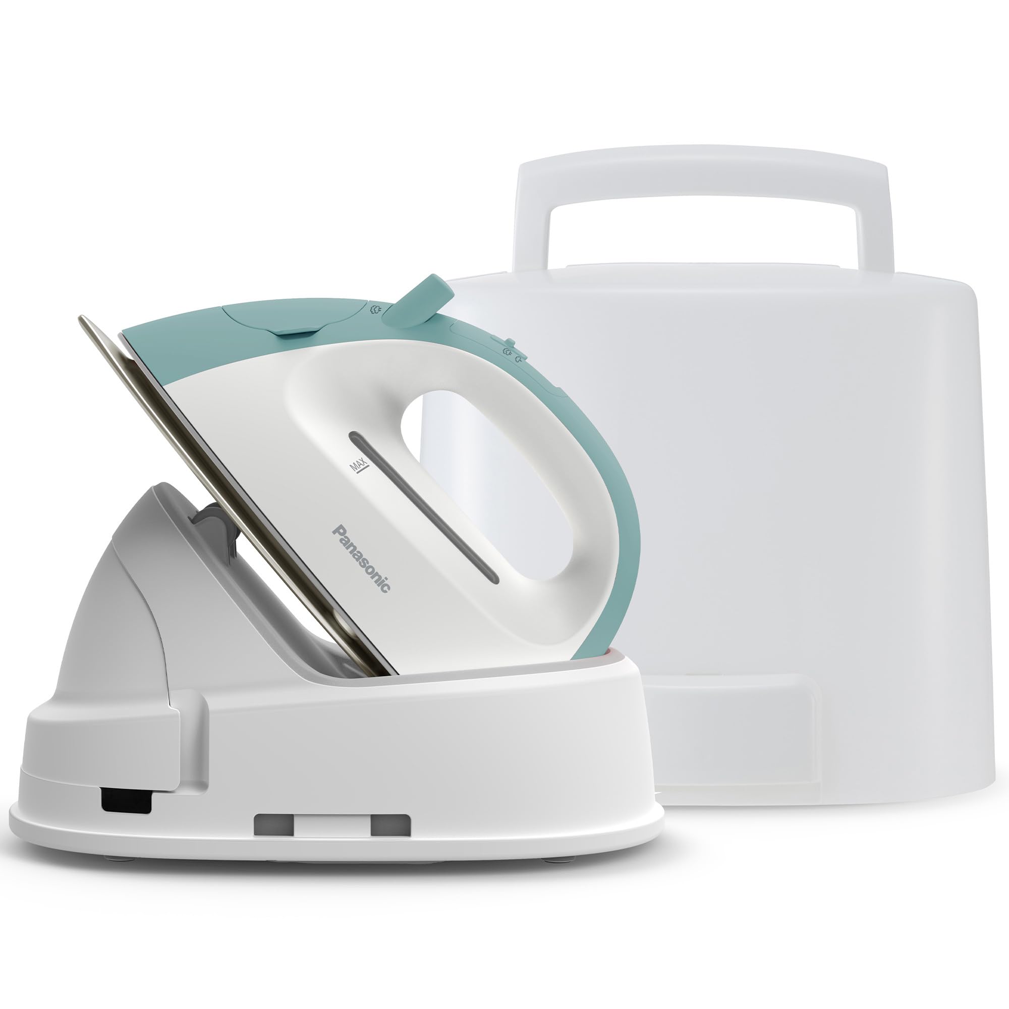 Panasonic NIQL300G Cordless Steam & Dry Iron with Ceramic Soleplate, Green | NI-