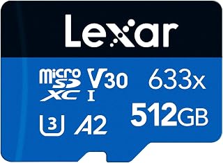 Lexar 512GB Micro SD Card microSDXC UHS-I