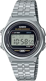 Casio Casual Watch A171WE-1ACF, Silver, Casual