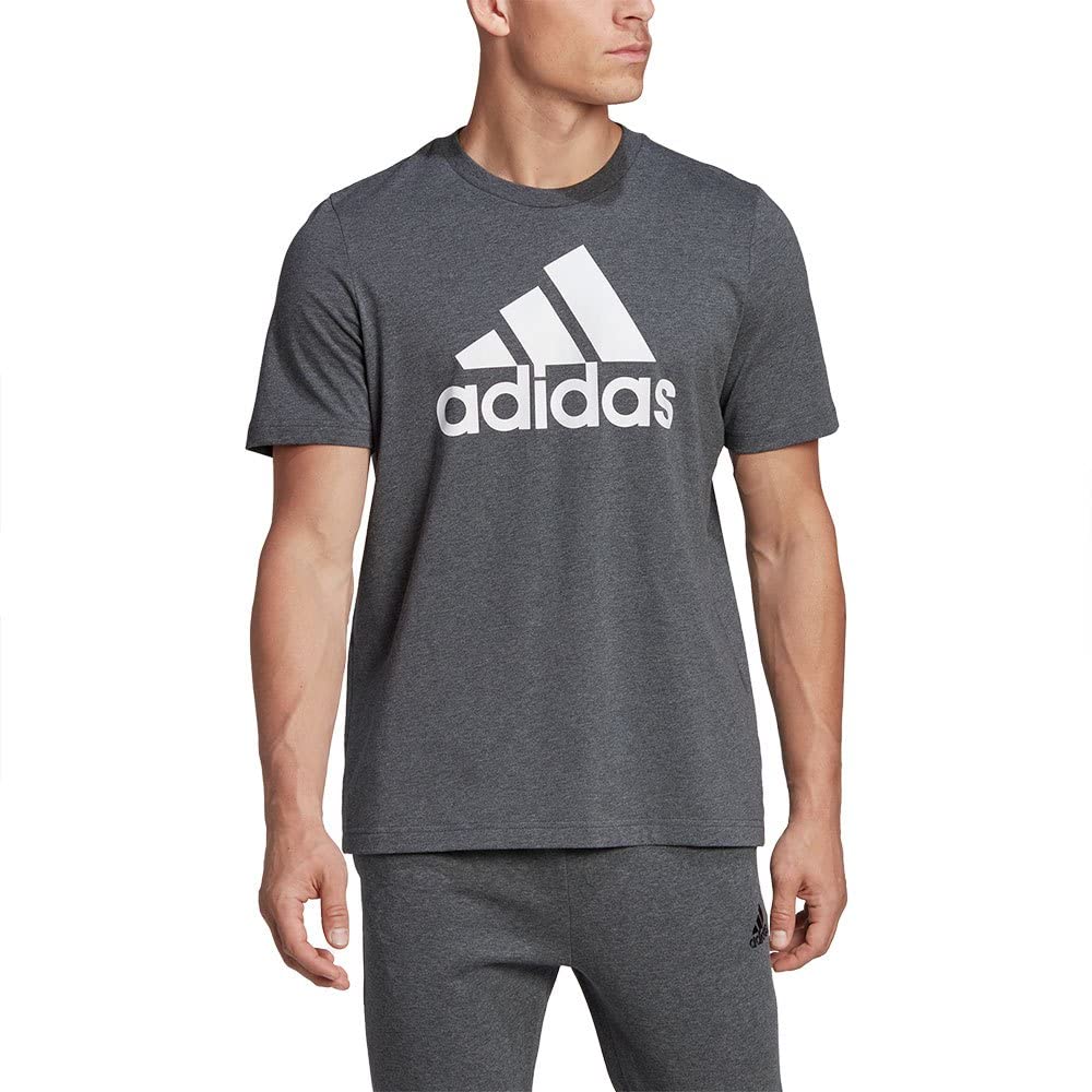 Adidas Men's Essentials Big Logo Single Jersey Tee