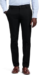 Izod Men's Chino Dress Pant Cotton Touch Performance