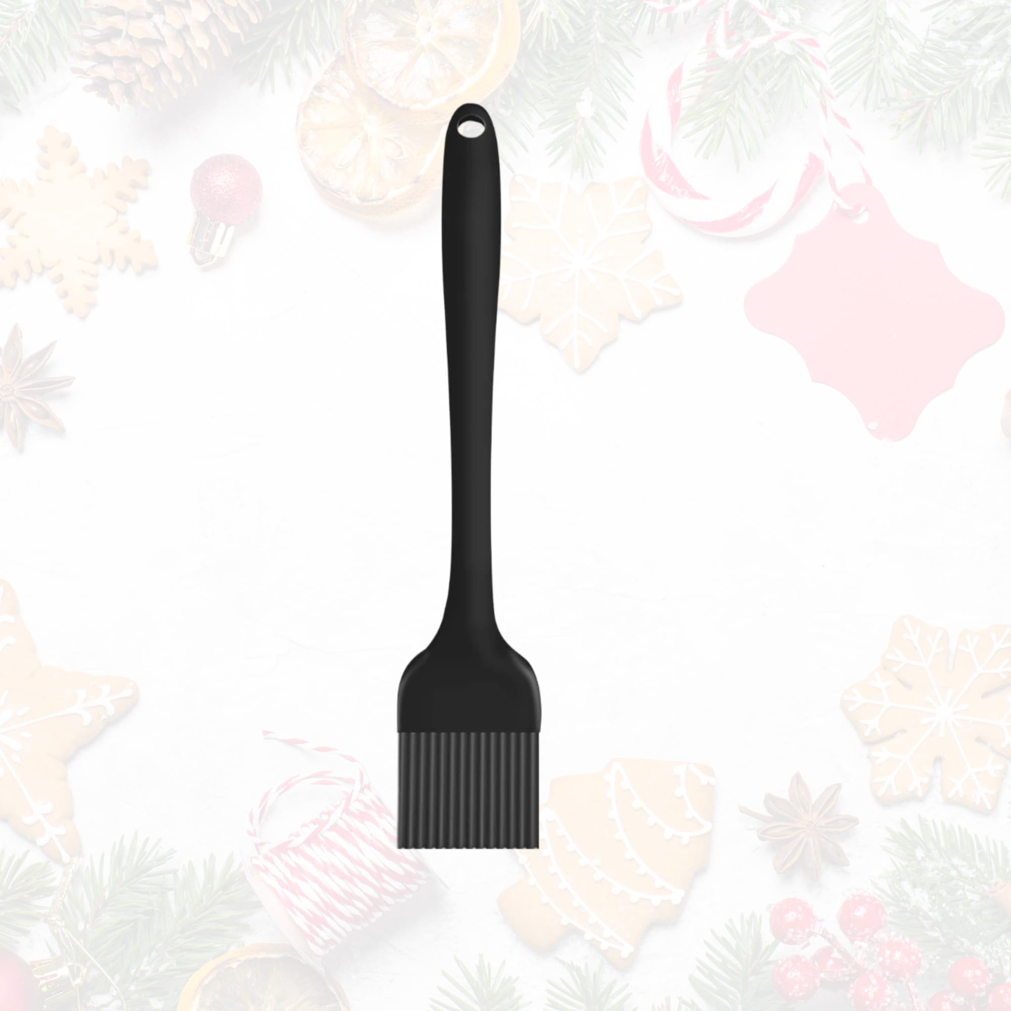 10 Inch Silicone Basting Brush, Heat Resistant Pastry Brush for Basting Oil, But