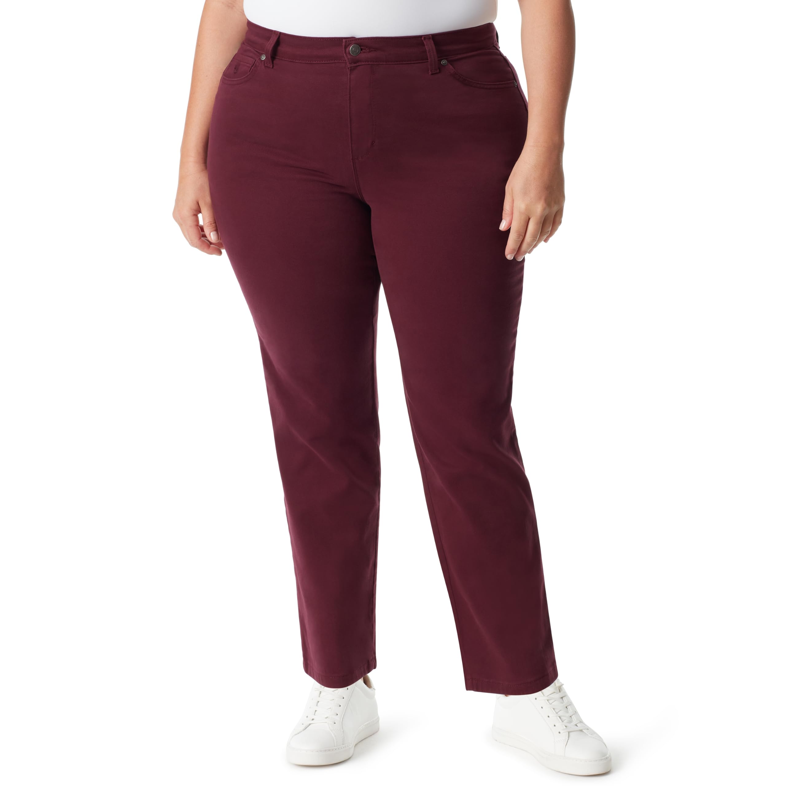 Gloria Vanderbilt - Amanda Classic High Rise Tapered Jean Plus, Women's Jeans