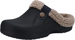 Beslip Women's Classic Waterproof Fur Lined Winter Slippers