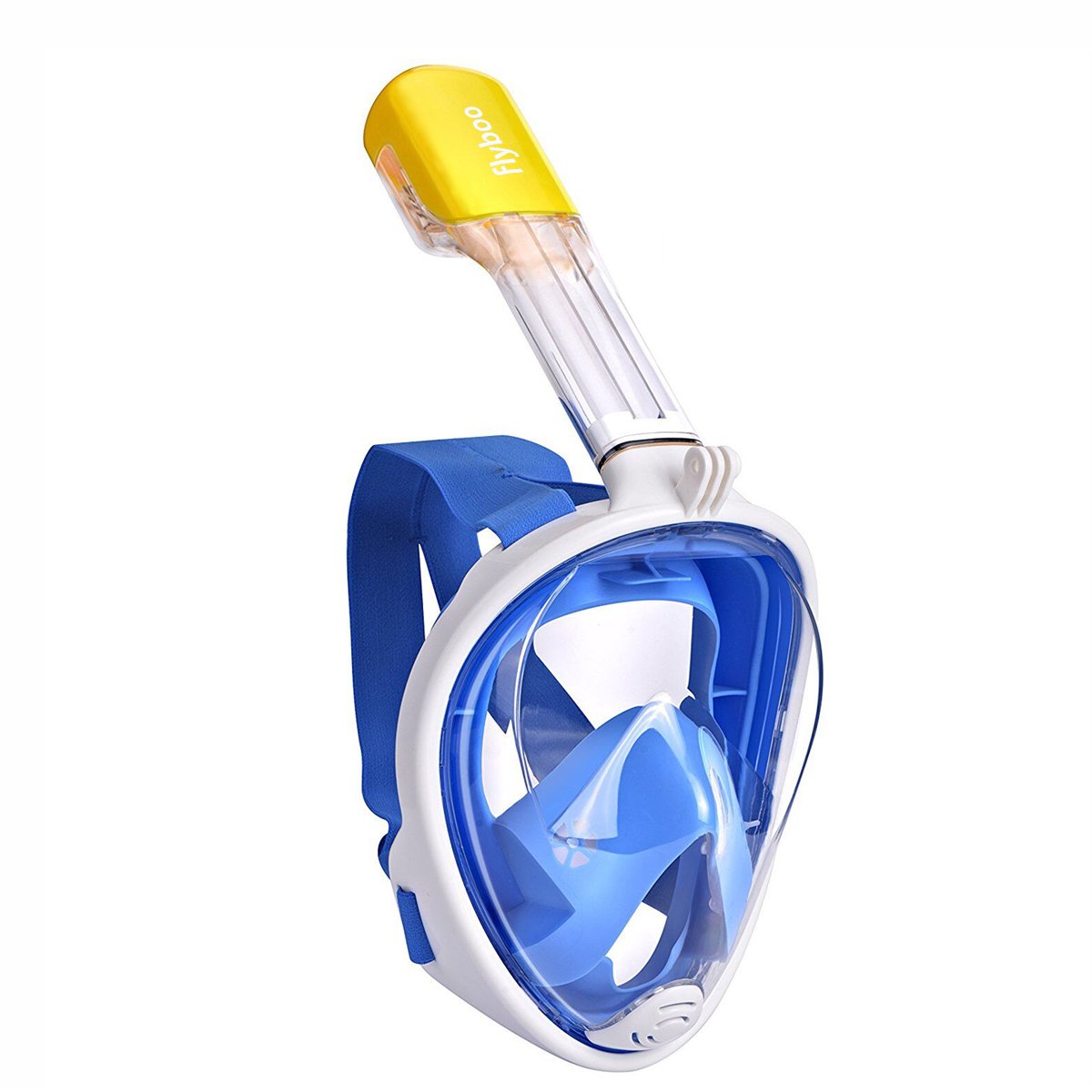 Snorkel Mask,180°View Snorkelling Mask with Panoramic Full Face Design-Sports Ca