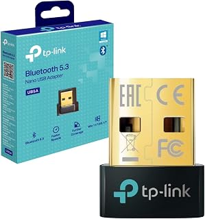TP-Link Nano USB Bluetooth 5.3 Adapter for Multiple Devices, Long Range Bluetooth Dongle/Receiver for Win 11/10/8.1/7, Plug and Play (UB500)